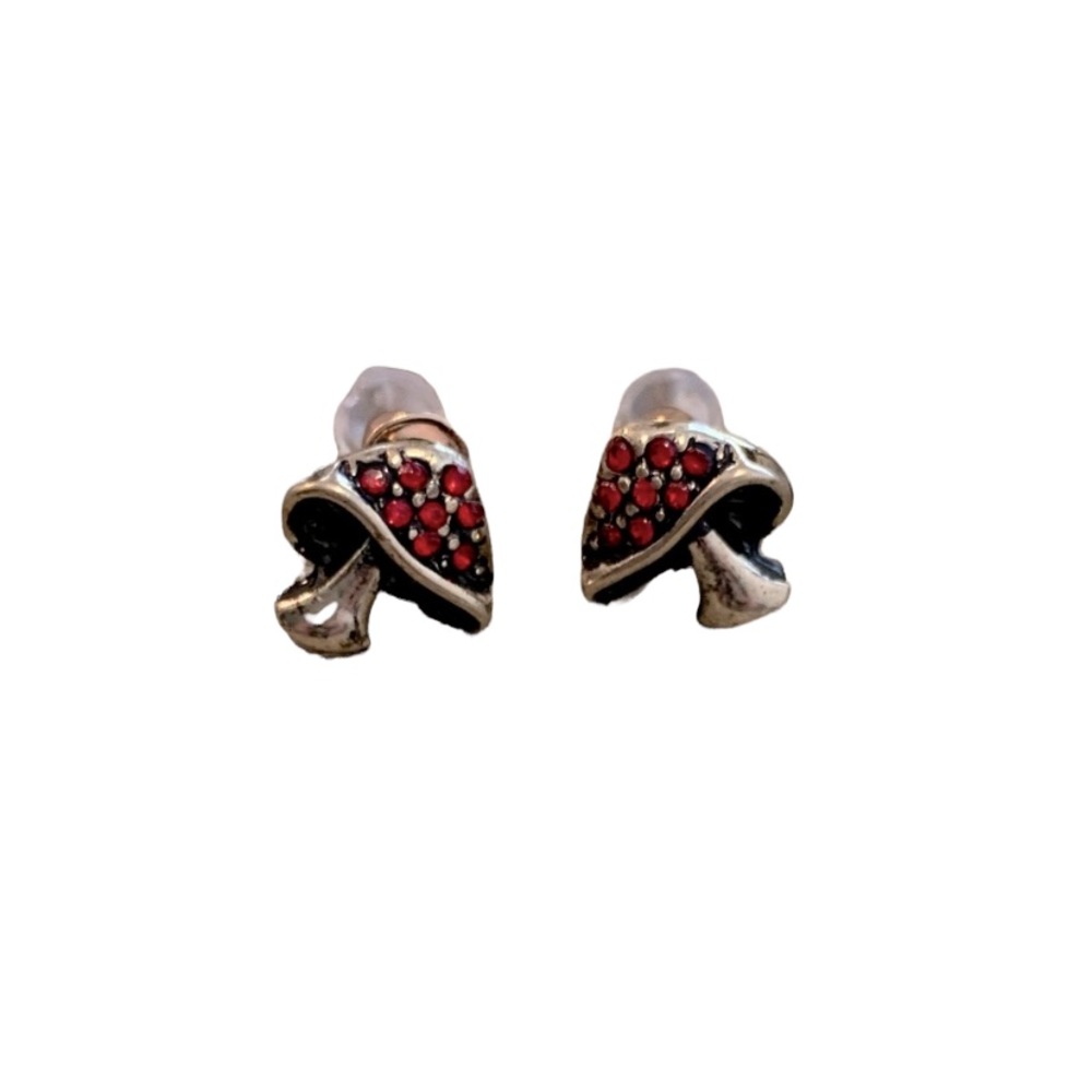 Brand new mushroom boho cottagecore earrings